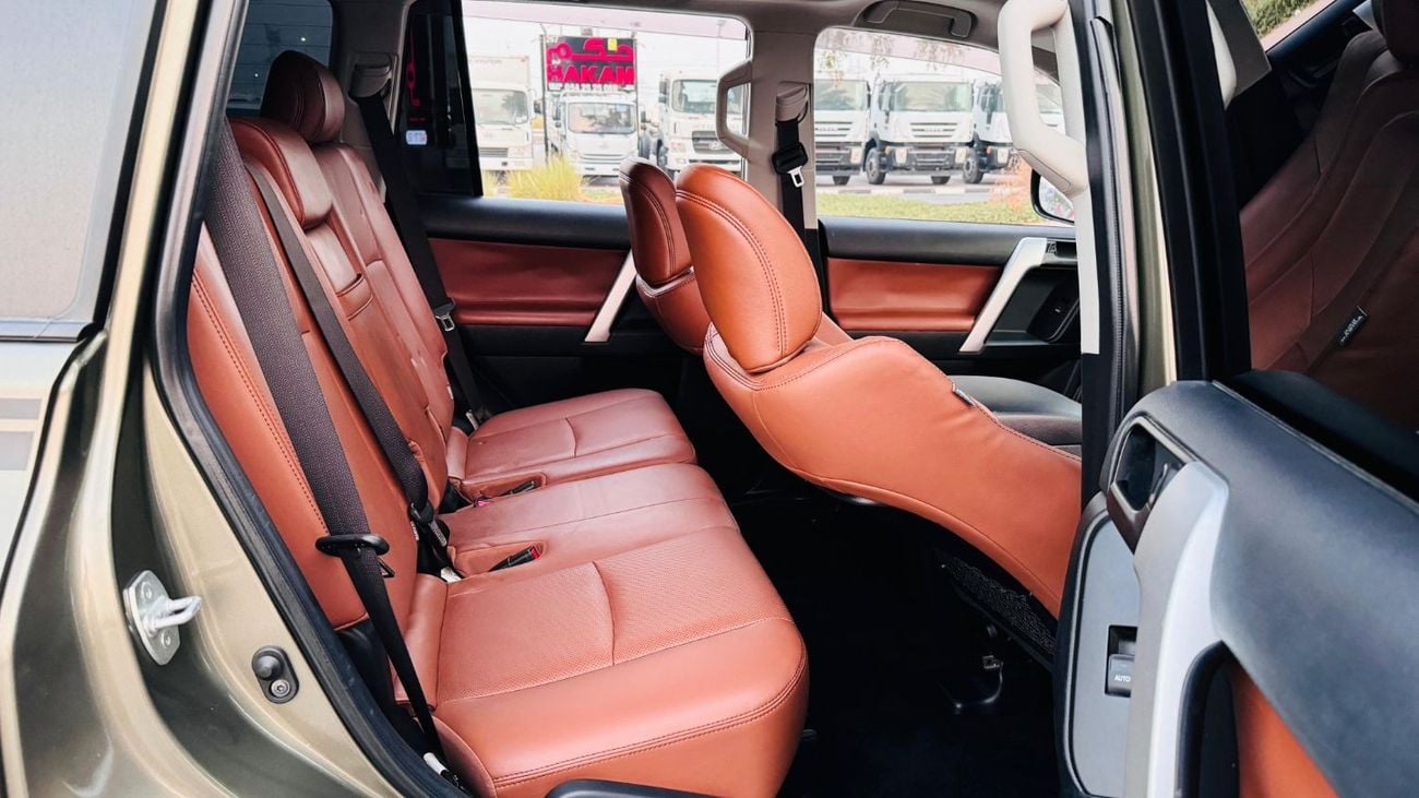 Toyota Prado LIMGENE BODY KIT INSTALLED | 2019 | RHD | 2.8L DIESEL | REAR VIEW CAMERA | BACK TIRE | SUNROOF