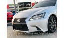 Lexus GS350 F-SPORT / LOW MILES / EMI 1478/-AED MONTHLY/ ZERO DOWNPAYMENT