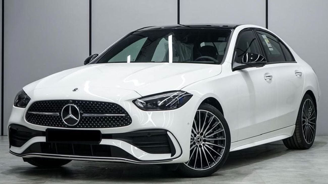 مرسيدس بنز C 200 Premium Plus 1.5L | GCC Specs | 5 Years Dealer Warranty | 0 KM