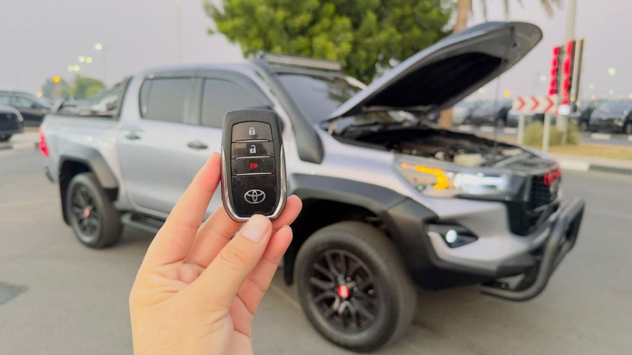 Toyota Hilux MODIFIED TO GR SPORTS 2024 MODEL | RHD | 2.8L DIESEL | 2022 | ROOF MOUNTED LED STRIP LIIGHTS