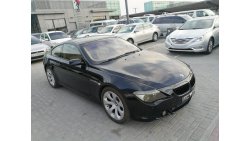 BMW 645 BMW 645i model 2005 GCC