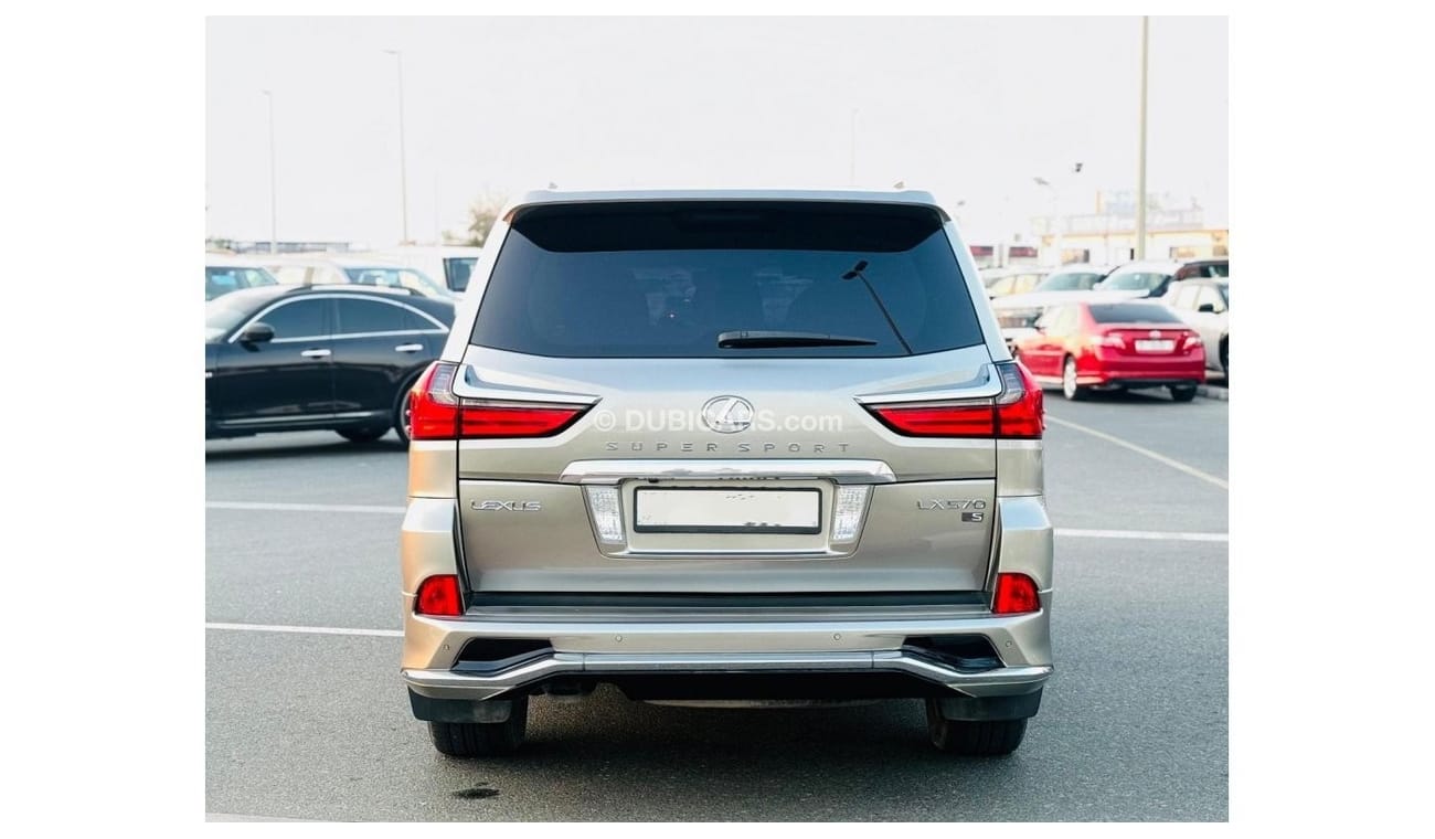 Lexus LX 570 5700CC PETROL | SUNROOF | 4WD | LHD | FULL OPTION | PREMIUM ORANGE LEATHER SEATS