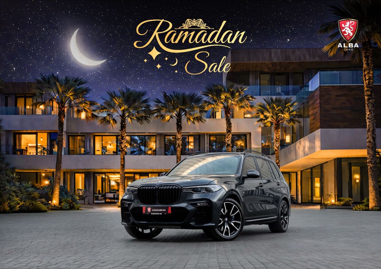 بي أم دبليو X7 X7 xDrive 40i M-KIT | 4,309 P.M | 0% Downpayment | BMW Warranty! | Ramadan Offer!