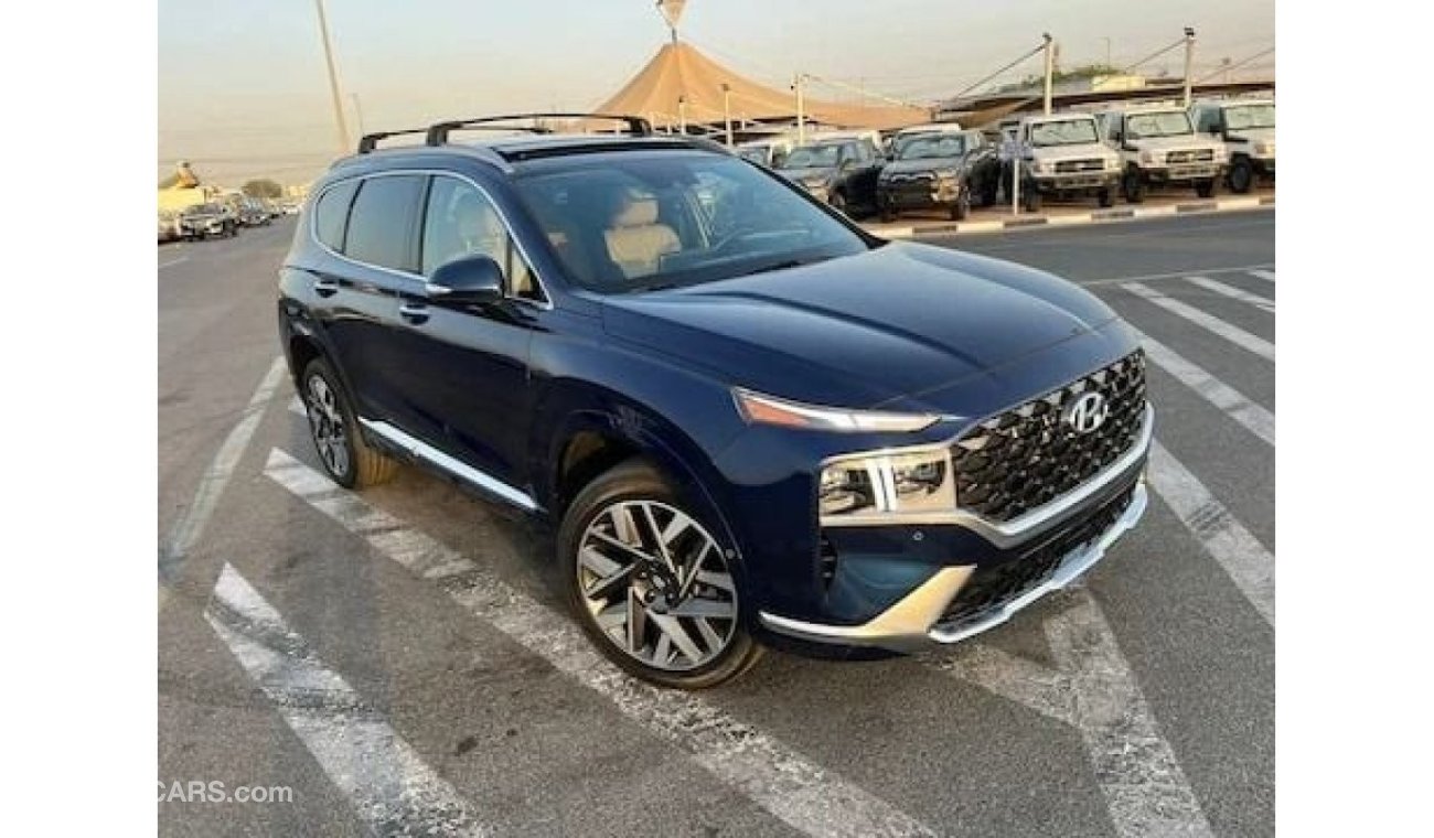 Hyundai Santa Fe “Offer”2021 Hyundai Santa Fe Calligraphy 2.5L Turbo 4x4 AWD - 360* CAM - Full Option Panorama  - EXP