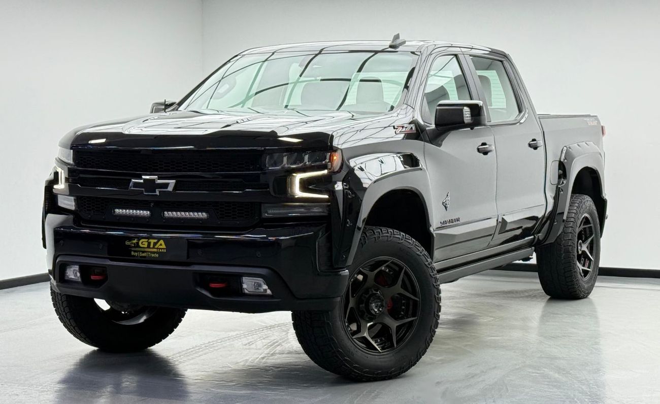 Chevrolet Silverado 2021 Chevrolet Silverado Z71 Trail Boss Shaheen Edition, Full Chevrolet Service History, Low Km, GCC