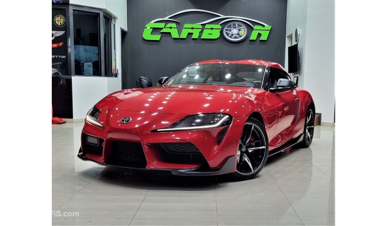 Toyota Supra GR TOYOTA SUPRA 2022 GCC UNDER AL FUTTAIM WARRANTY ONLY 13K KM FOR 219K AED