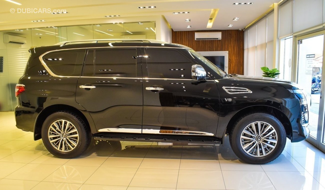 Nissan Patrol LE Platinium    With 5 Years Unlimited km warranty