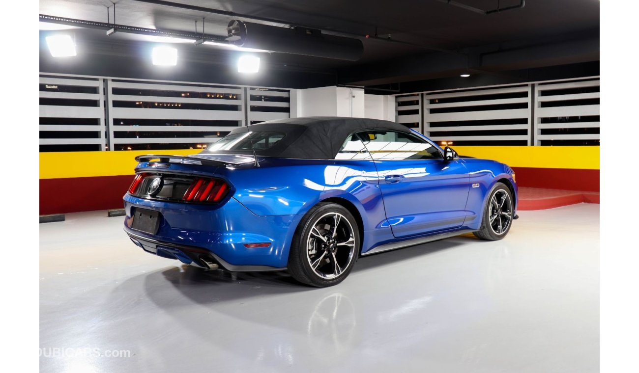 Ford Mustang Ford Mustang GT 5.0 Convertible 2017 GCC under Agency Warranty with Flexible Down-Payment.