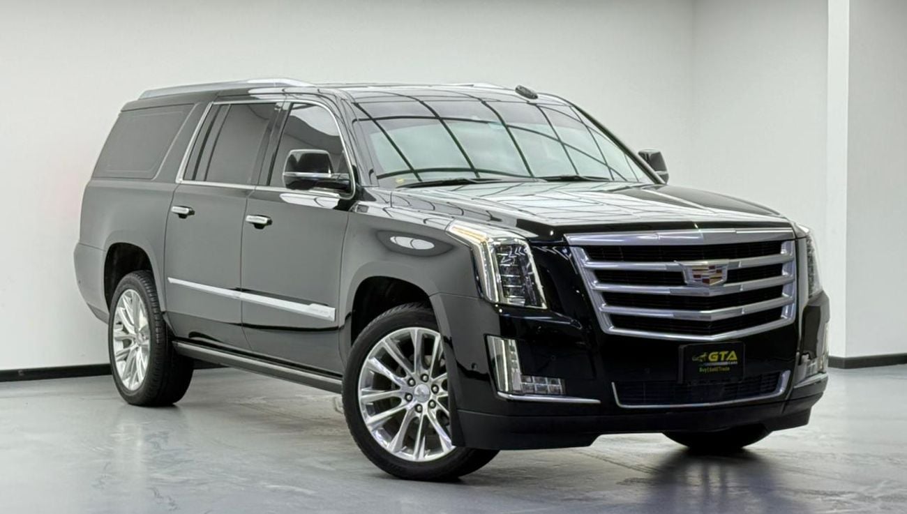 كاديلاك إسكالاد 2019 Cadillac Escalade ESV, 1 Year Warranty Unlimited, Cadillac Full Service History, GCC