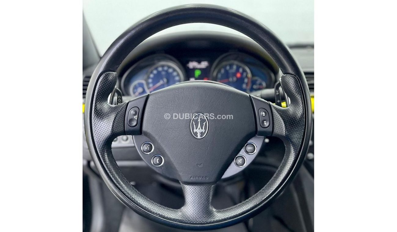 Maserati Granturismo 2009 Maserati GranTurismo, Low Kms, Full Options, GCC