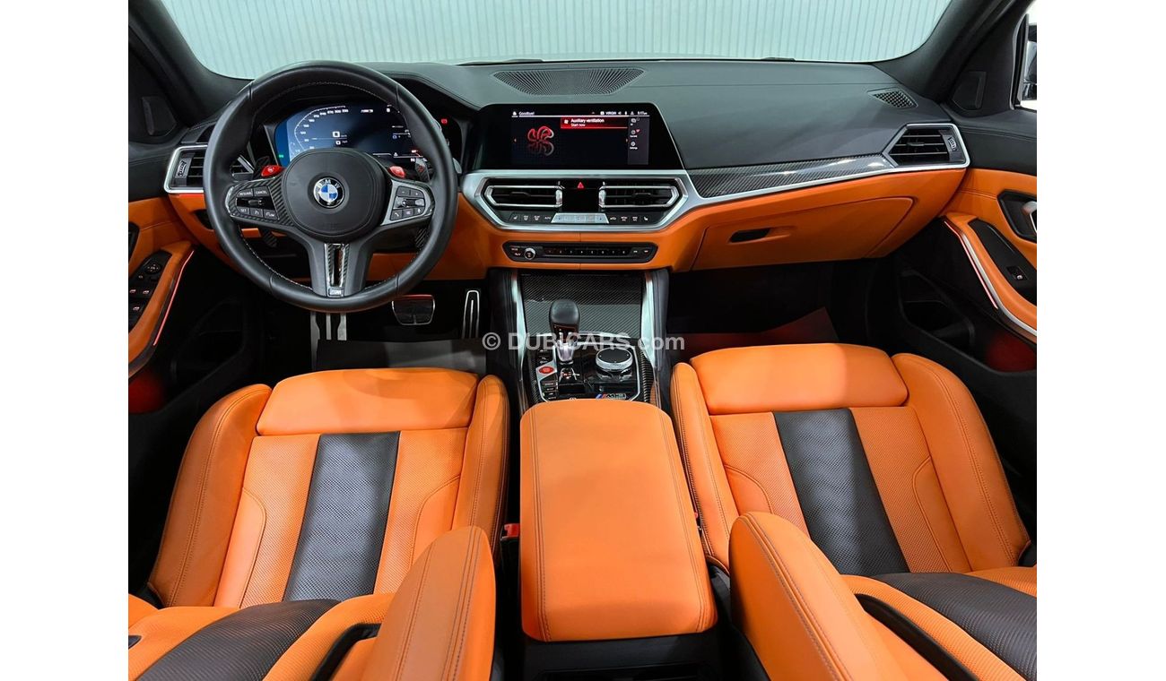 بي أم دبليو M3 2022 BMW M3 Competition, FEB 2027 BMW Warranty + Service Contract, GCC