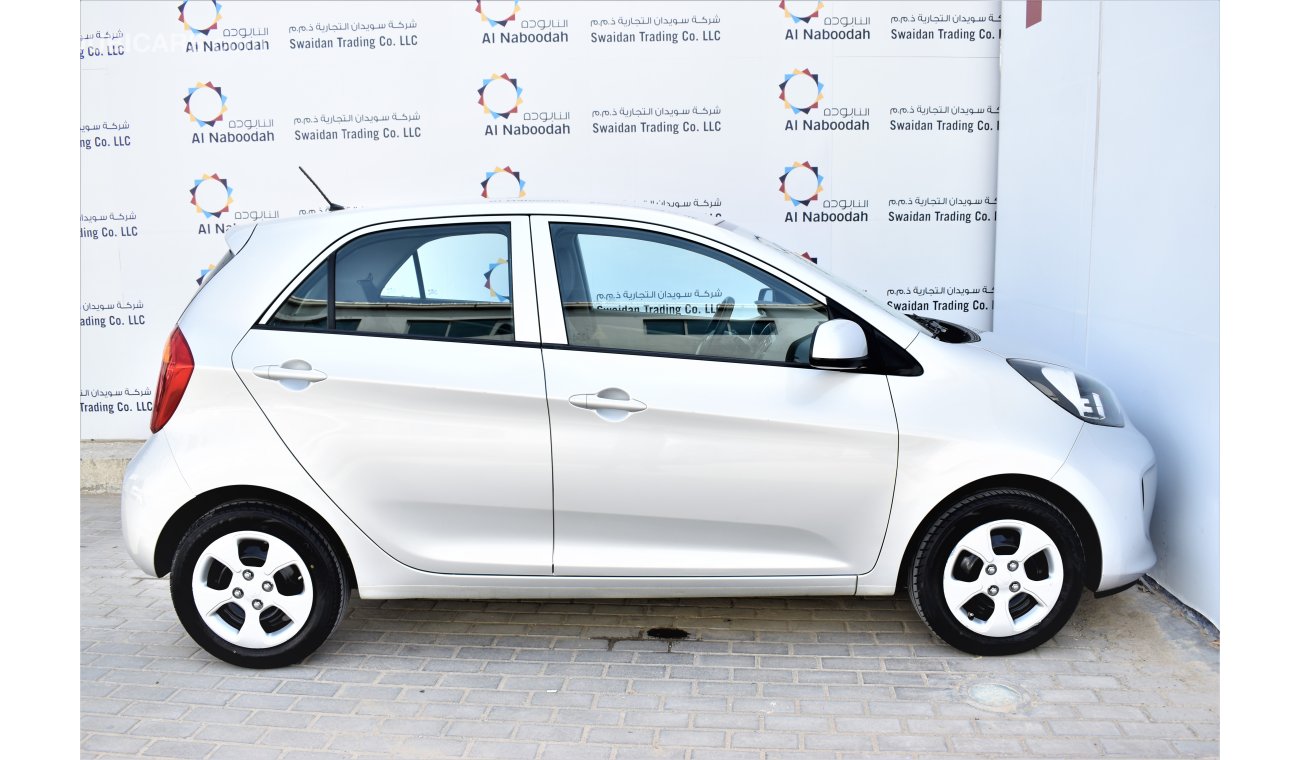 Kia Picanto 1.2L EX 2017 GCC DEALER WARRANTY WITH 1 YEAR OR 20K SERVICE CONTRACT