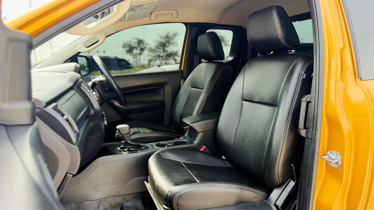 فورد رانجر 2019| 3.2L DIESEL ENGINE | AT | RHD | GTK 4X4 SPORT BAR | ROOF MOUNTED LED LIGHTS | PREMIUM LEATHER