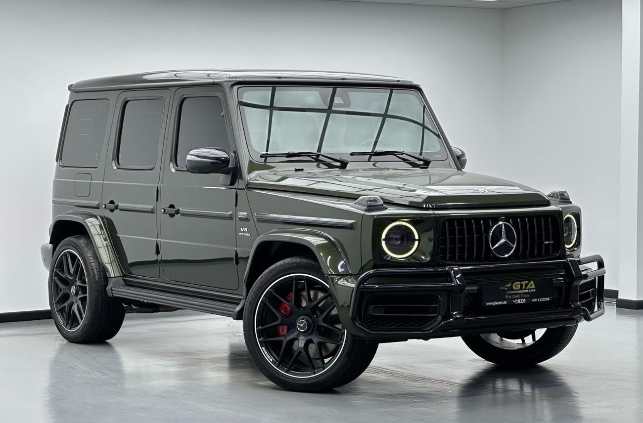 Mercedes-Benz G 63 AMG Std 4.0L 2021 Mercedes Benz G63 AMG G Manufaktur, July 2026 Mercedes Warranty, FASH, GCC