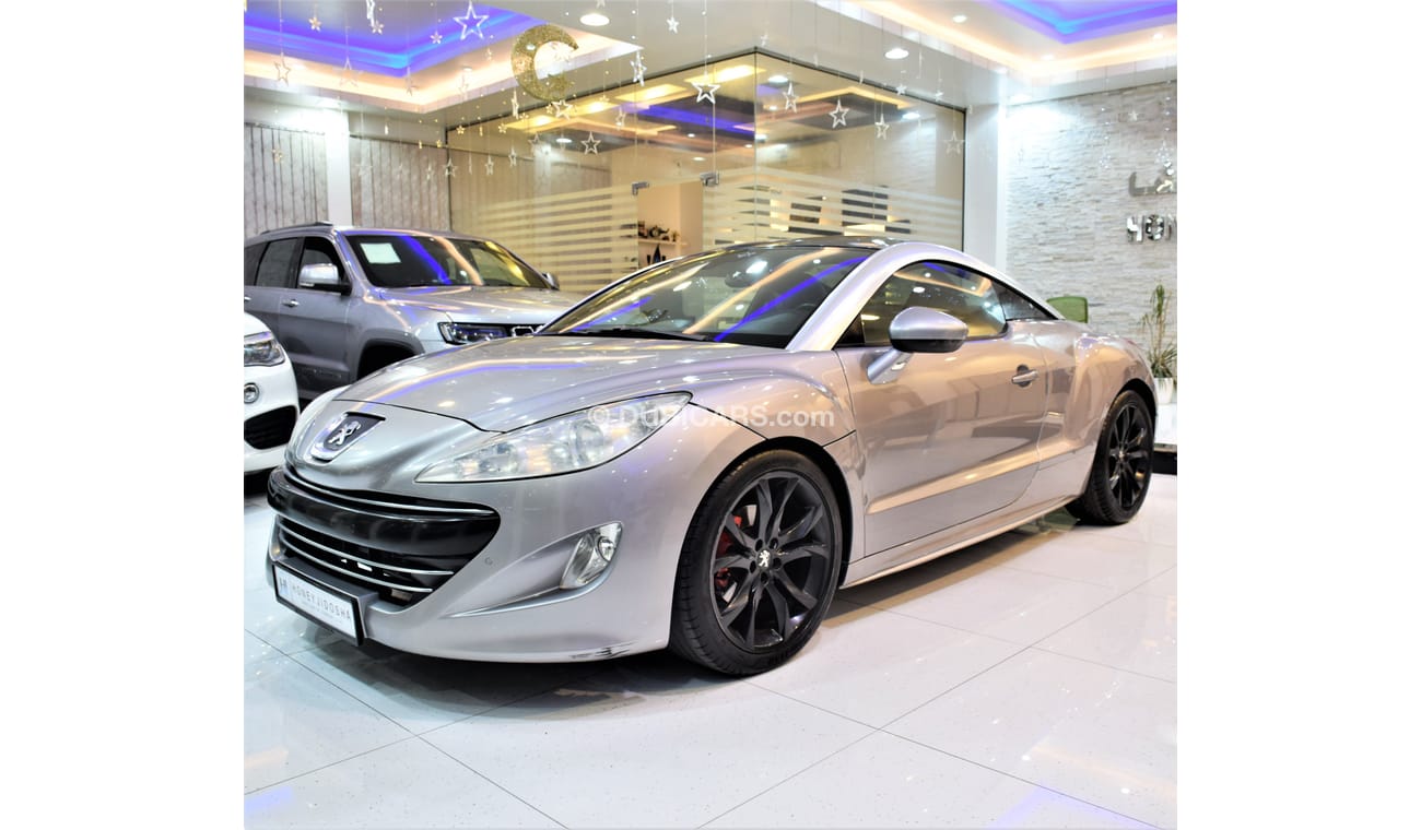 Peugeot RCZ ORIGINAL PAINT ( صبغ وكاله ) Peugeot RCZ 1.6L TURBO 2011 Model!! in Silver Color! GCC Specs