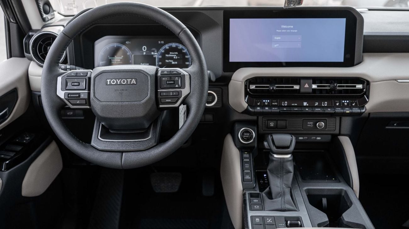 تويوتا برادو 2026 Toyota Prado VXL 2.4L AT Petrol (Black-Beige)