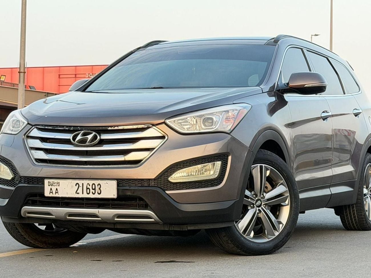 Hyundai Santa Fe fully loaded with panoramic sunroof