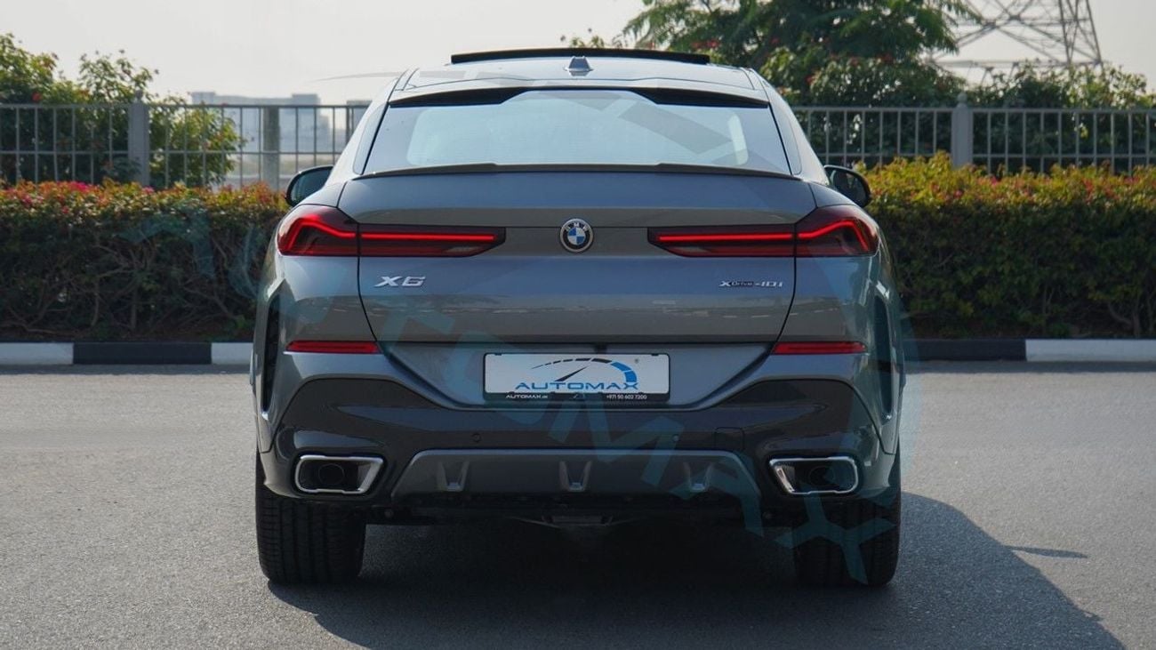 بي أم دبليو X6 M xDrive 40i 3.0T 2026 GCC 0Km With 2 Years Unlimited Mileage Warranty @Official Dealer