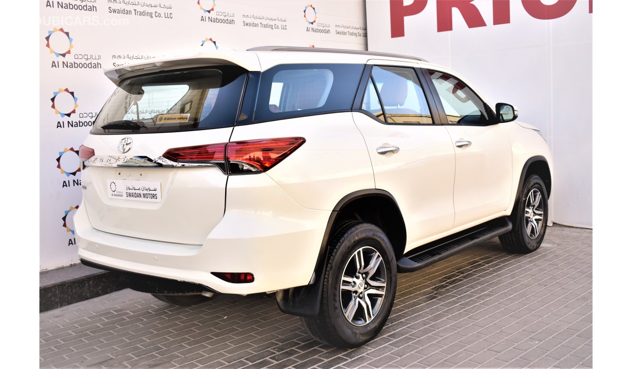 تويوتا فورتونر 2.7L EXR 7SEATER SUV 2017 GCC SPECS DEALER WARRANTY