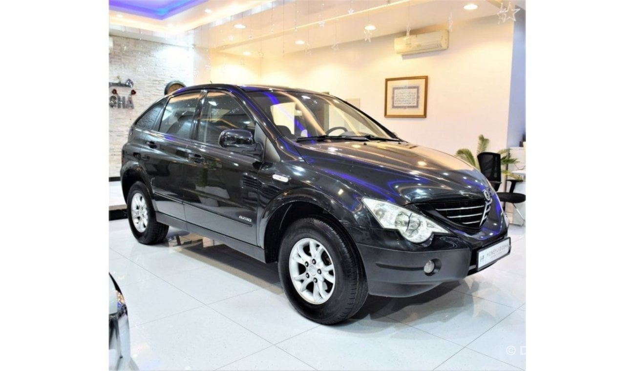 Ssangyong Actyon EXCELLENT DEAL for this Ssang Yong ACTYON 2008 Model!! in Black Color! GCC Specs