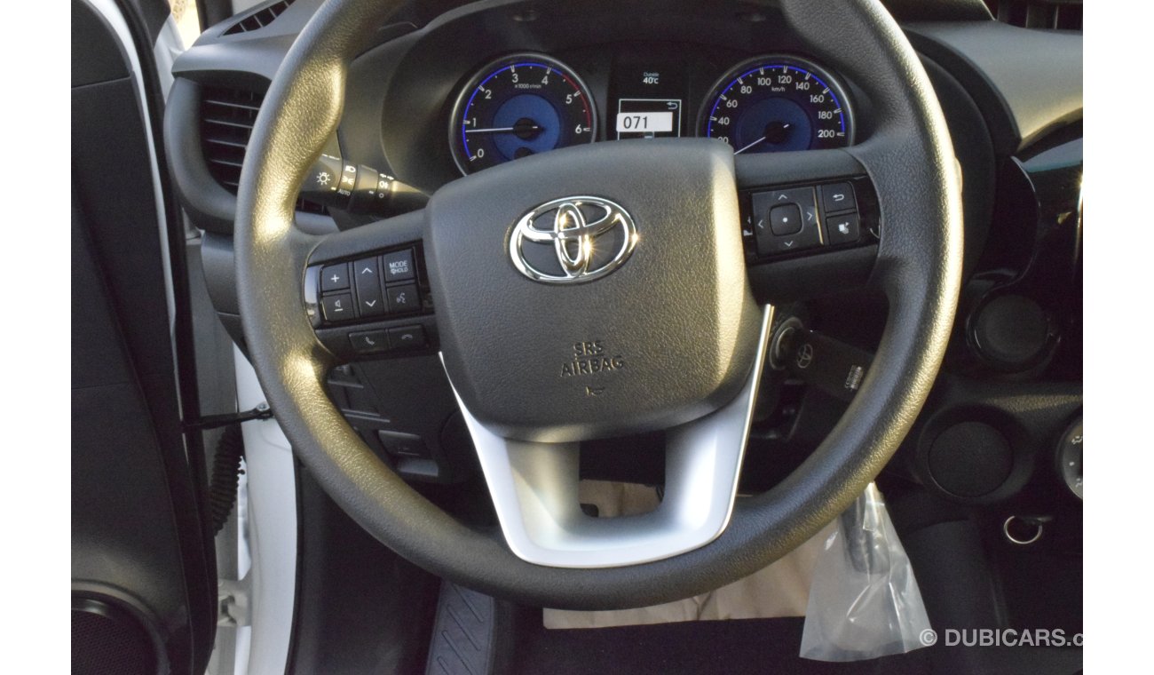 Toyota Hilux PICKUP 2.4L ENGINE 2020 MODEL BASIC OPTION WITH SILVER CHROME MANUAL TRANSMISSION DIESEL EXPORT ONLY