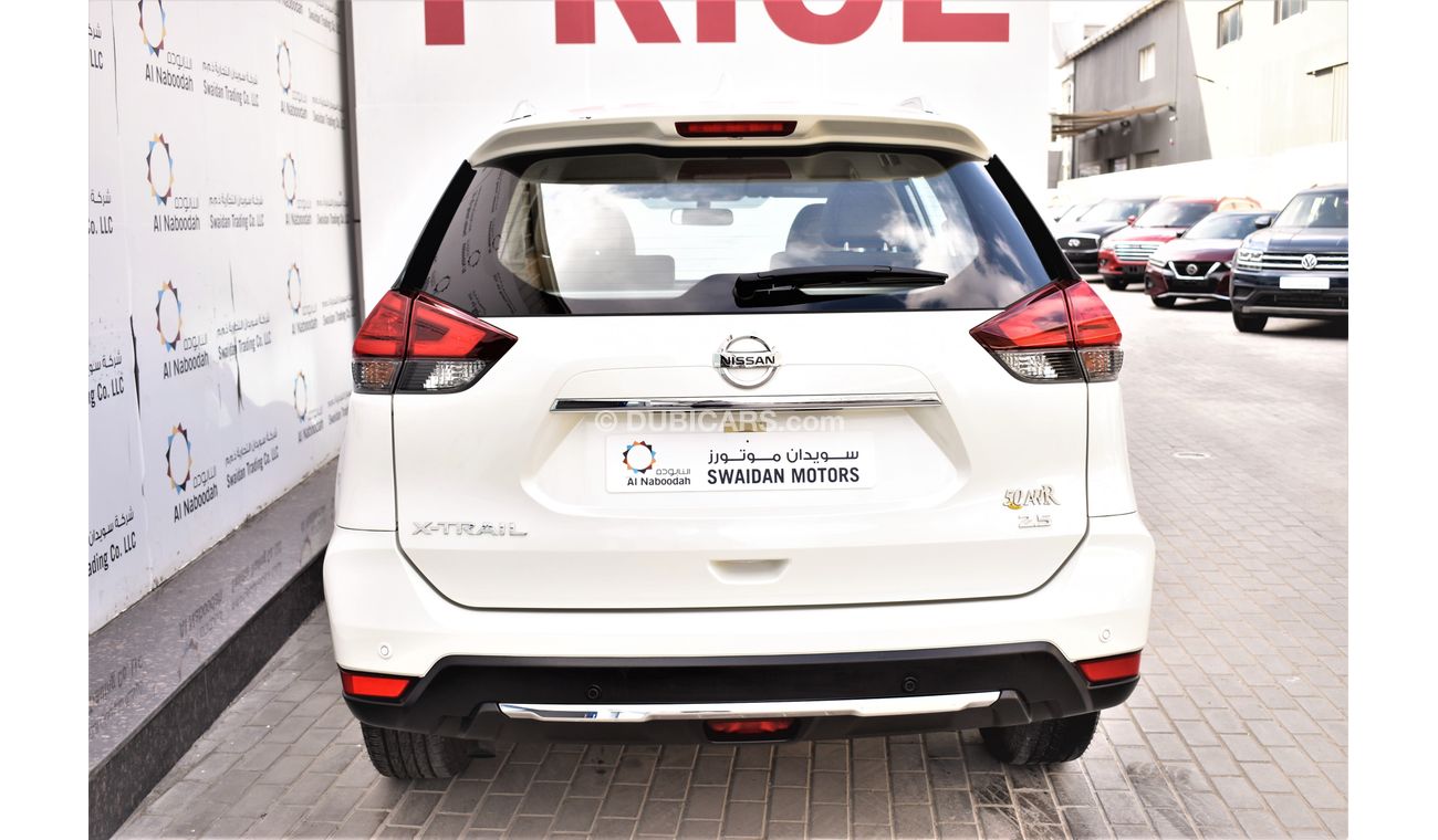 Nissan XTrail AED 1119 PM | 2.5L S 4WD GCC DEALER WARRANTY