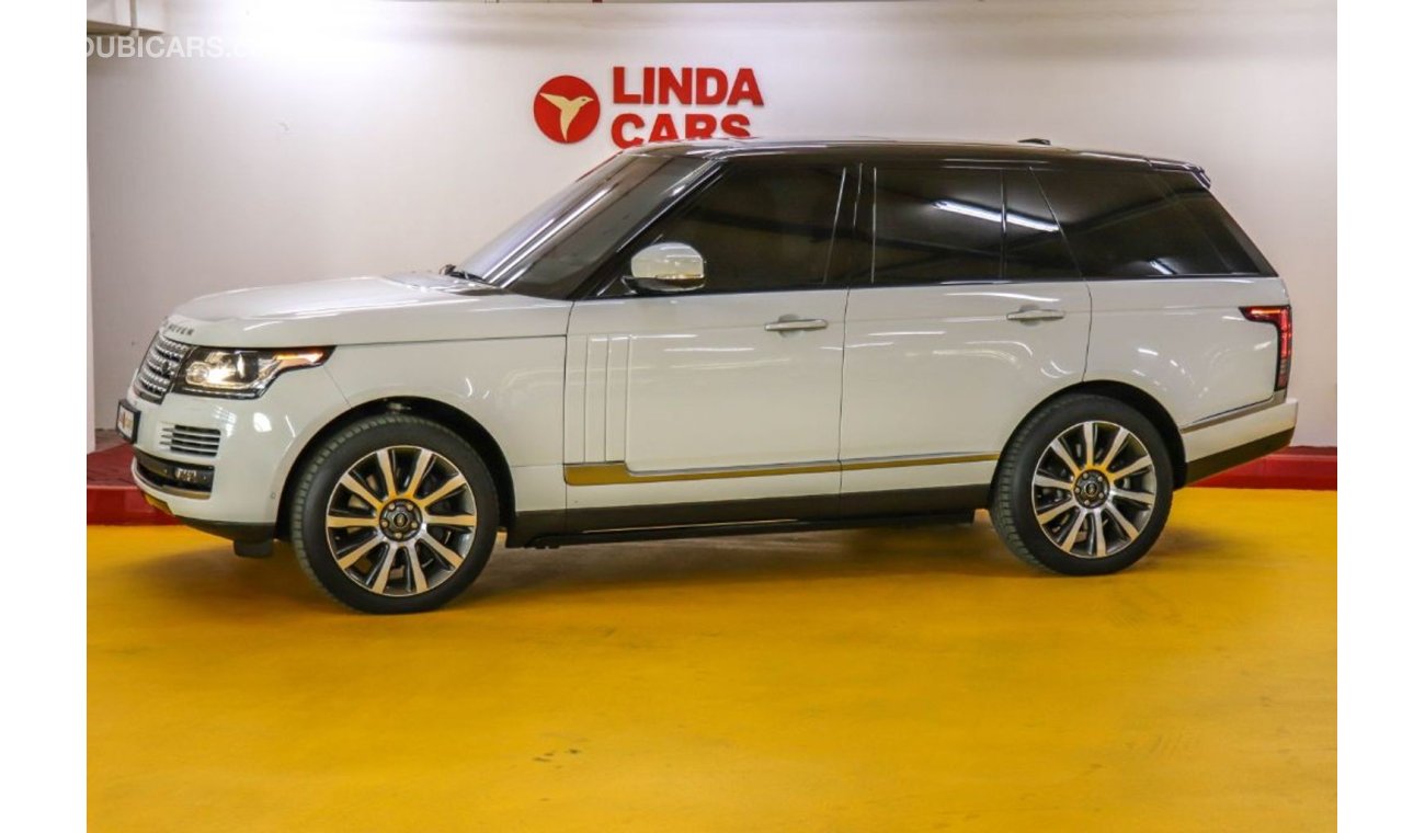 Land Rover Range Rover Vogue SE Supercharged Range Rover Vogue SE V8 Supercharged 2015 GCC under Warranty with Zero Down-Payment.