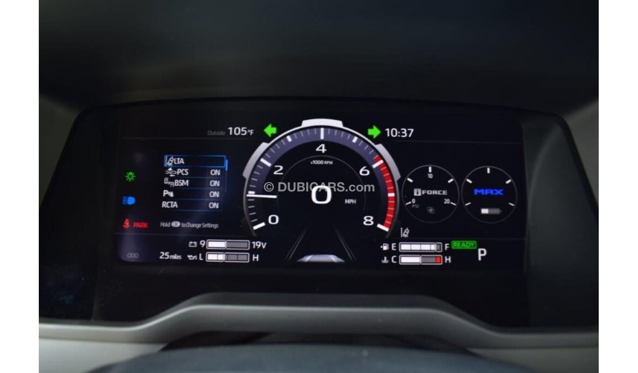 Toyota Sequoia 2025 TOYOTA SEQUOIA CAPSTONE HYBRID V6 3.5L TURBO 4WD 7-SEATER AT