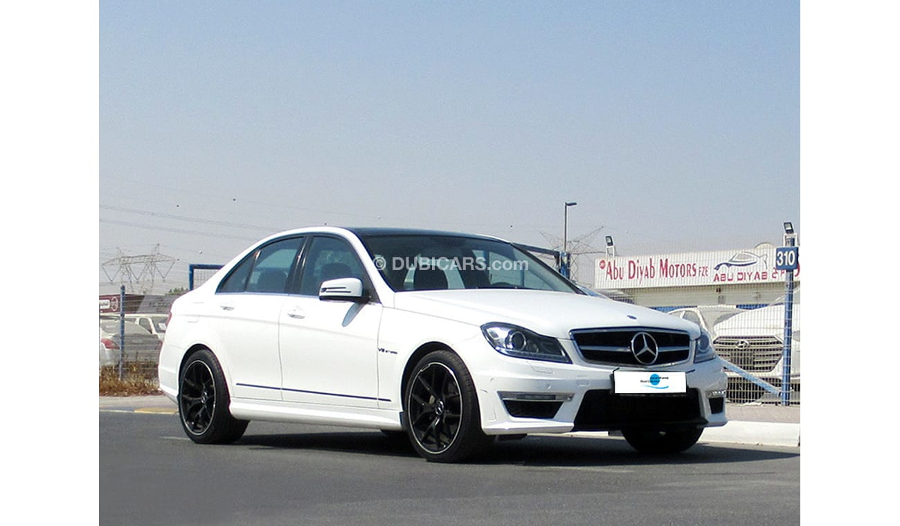 Mercedes-Benz C 200 with C63 AMG Body Kit