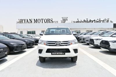 تويوتا هيلوكس Toyota Hilux 2.4L Diesel Manual 4WD, Model 2025, Color White