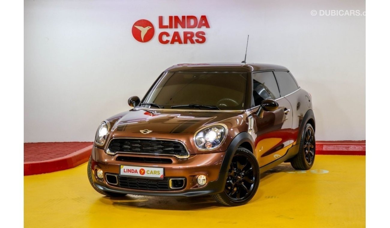 Mini Cooper S Paceman RESERVED ||| Mini Cooper S Paceman 4x4 2013 GCC under Warranty