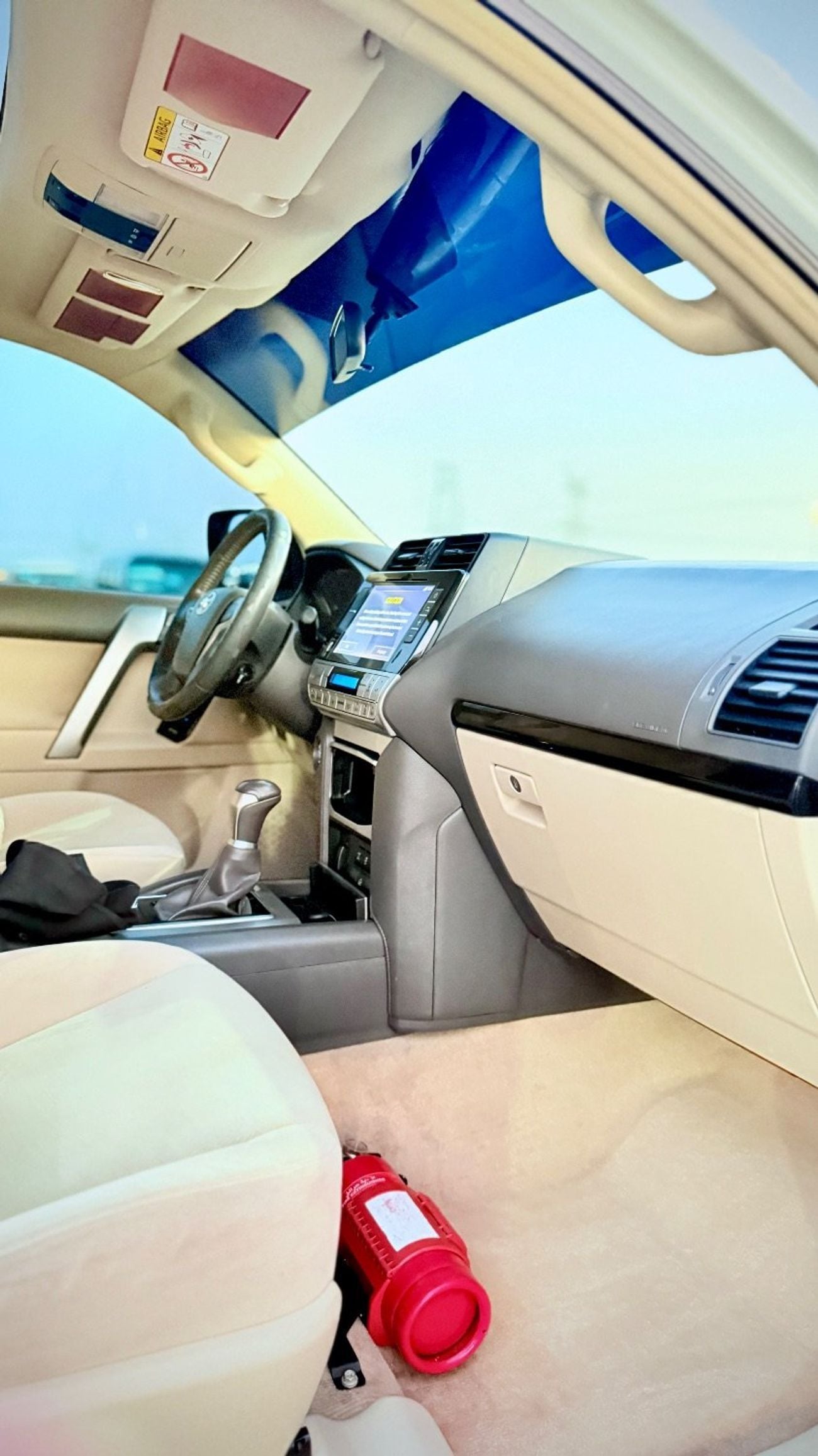 Toyota Prado GXR 2019 V6 Full option Sunroof, Coolbox , Electric seats top of The Range