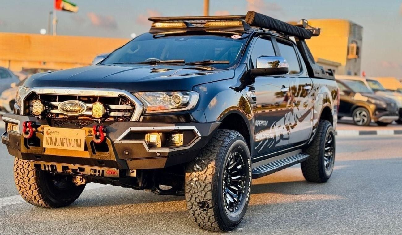 فورد رانجر OFF ROAD WILD TRAK | RHD | 2018 | (AT) | 3.2L DIESEL ENGINE | REAR VIEW CAMERA | SIDE AWNING CAMPING