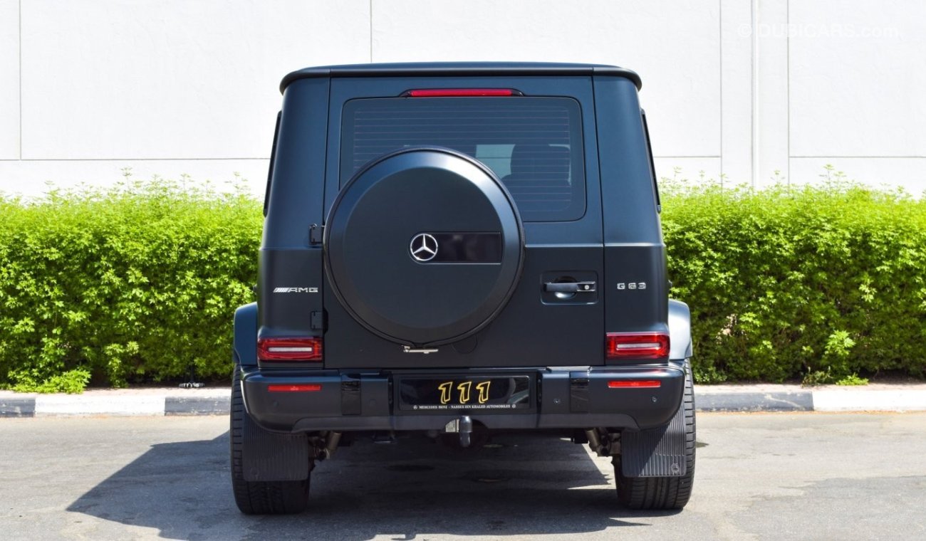 Mercedes-Benz G 63 AMG / GCC Specifications