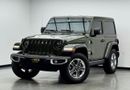 Jeep Wrangler Sahara 3.6L A/T (4 Seater) 2021 Jeep Wrangler Sahara, 2026 Jeep Warranty, Full Jeep Service History,