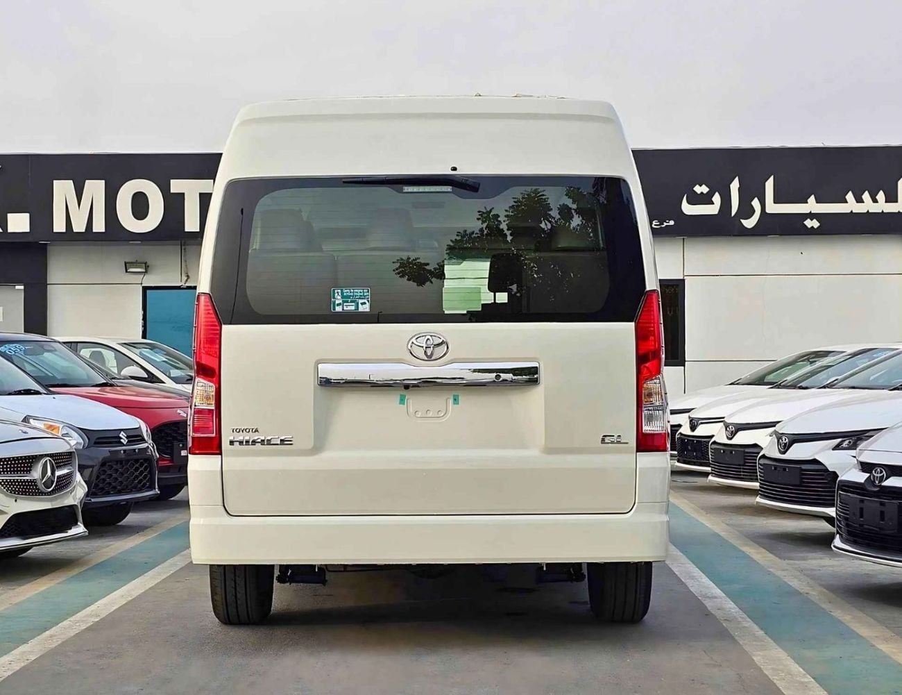 Toyota Hiace GL HIGHROOF GL | 3.5L PETROL M/T V6 | HIGH OPTION 13 SEATER (CODE # HHGL35MP)