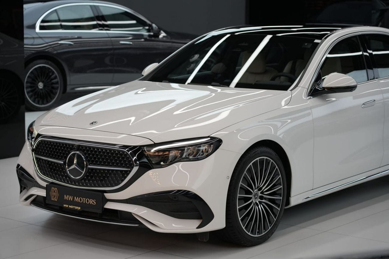 مرسيدس بنز E200 Best | E 200 | GCC 0km | Agency Warranty | AMG Sports Package