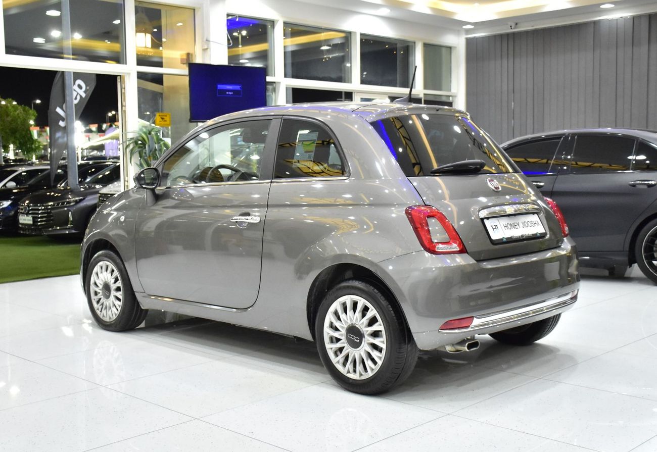 Fiat 500 EXCELLENT DEAL for our Fiat 500 Dolcevita ( 2023 Model ) in Grey Color GCC Specs