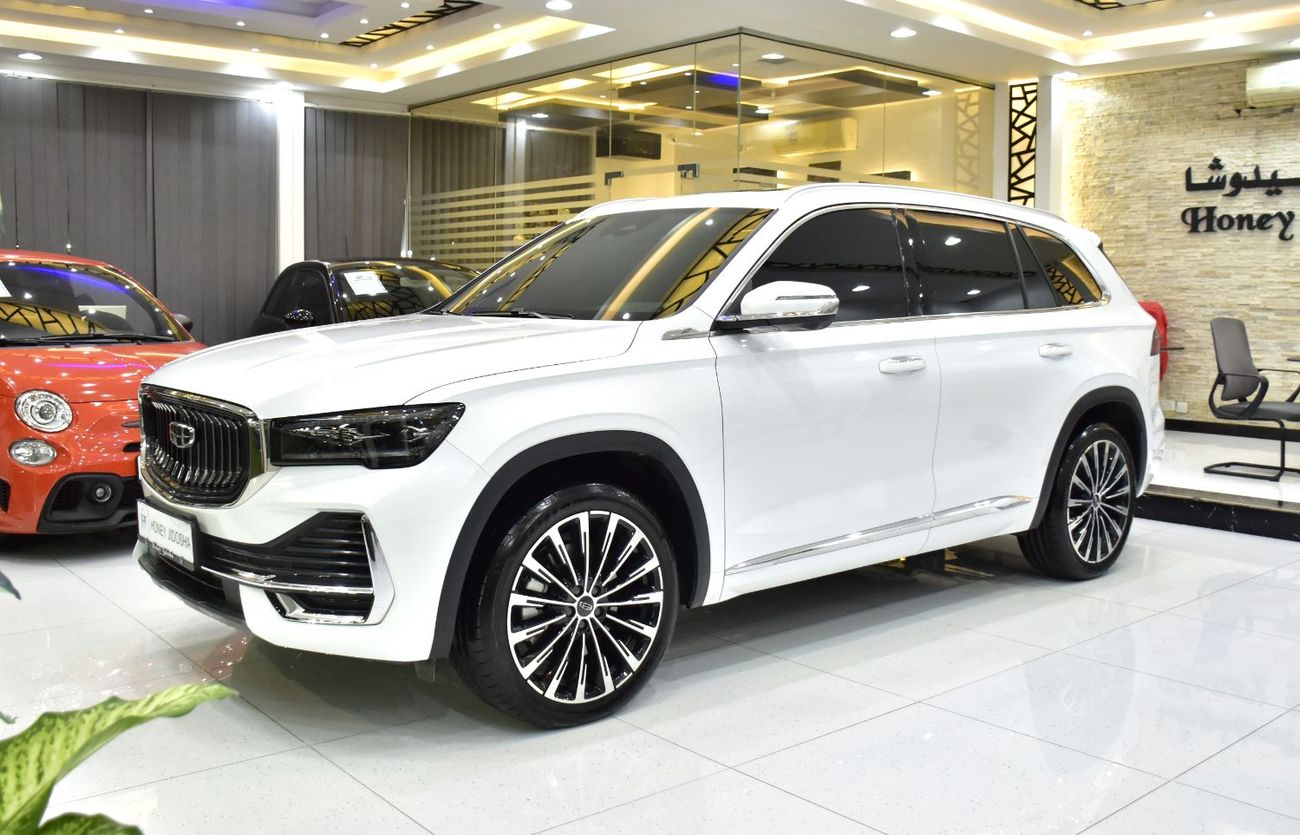 Geely Monjaro EXCELLENT DEAL for our Geely Monjaro 4WD ( 2026 Model ) in White Color GCC Specs