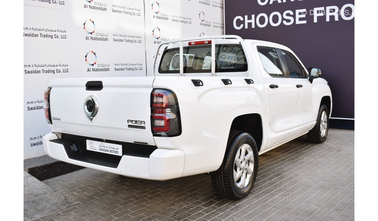 Great Wall Poer 2.0L MT 2023 GCC 5 YEAR 150K KM MANUFACTURER WARRANTY PICKUP DOUBLE CABIN 4X4 PATROL