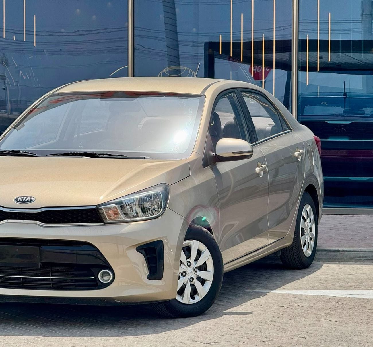 Kia Pegas LX 380/- Monthly l GCC l Cruise, Camera, GPS I Accident Free