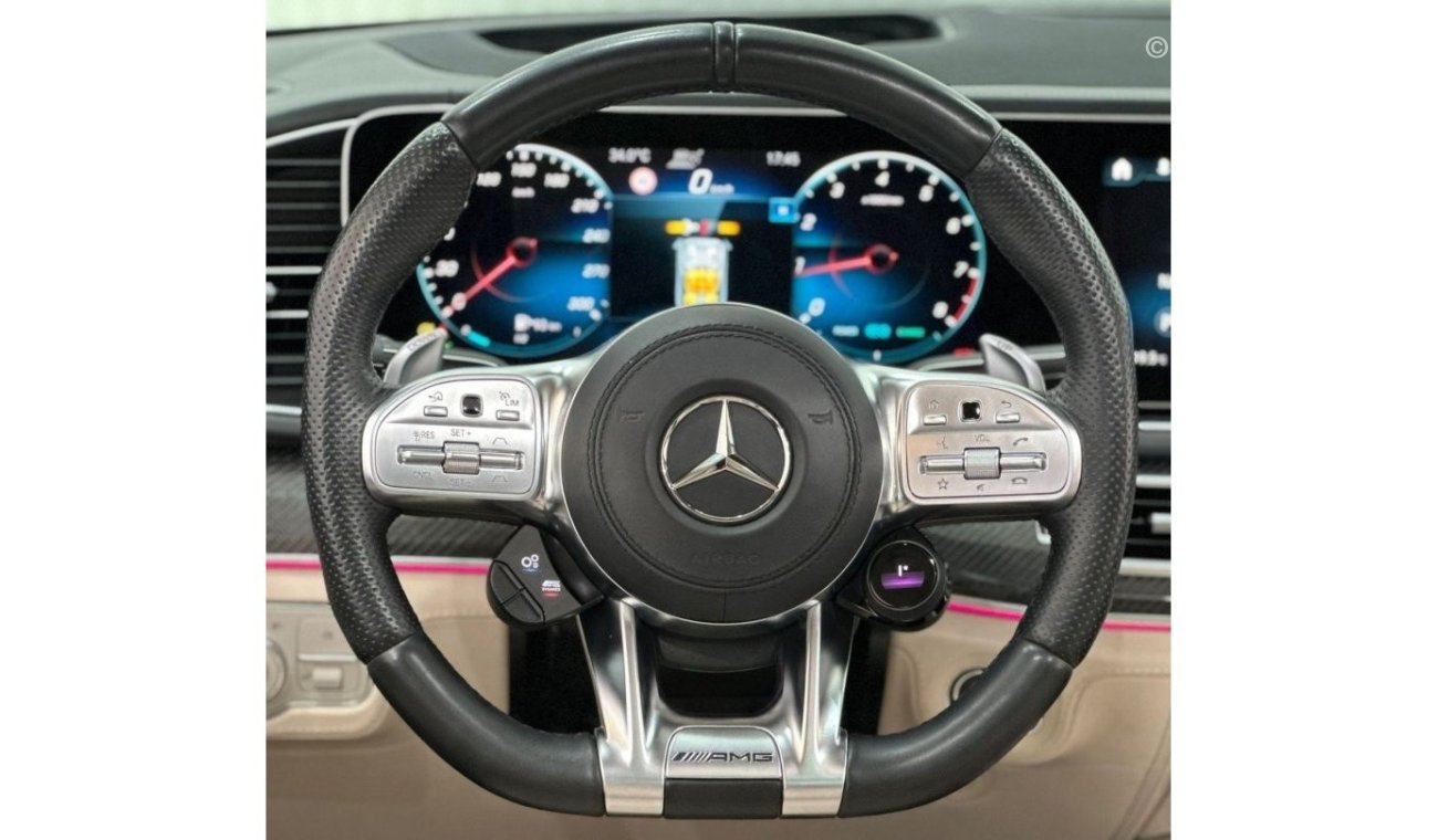 Mercedes-Benz GLS 63 2021 Mercedes Benz GLS63 AMG 4MATIC+, Feb 2026 Mercedes Warranty, 2025 Mercedes Service Pack, GCC