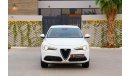 Alfa Romeo Stelvio Q4 | 2,428 P.M | 0% Downpayment | Full Option | Full Agency History!