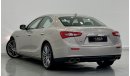 مازيراتي جيبلي 2016 Maserati Ghibli Q4, Full Maserati Service History, Warranty, Low Km's, GCC