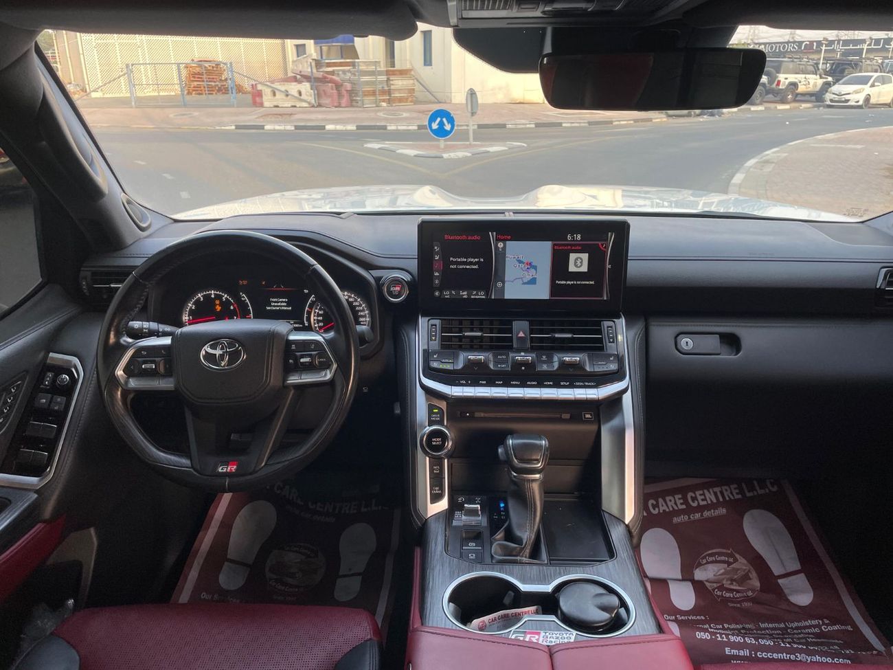 تويوتا لاند كروزر TOYOTA LAND CRUISER GR SPORT 2022 MODEL PETROL