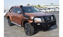 نيسان نافارا Nissan Navara RHD Diesel engine model 2015 full option top of the range car very clean and good cond