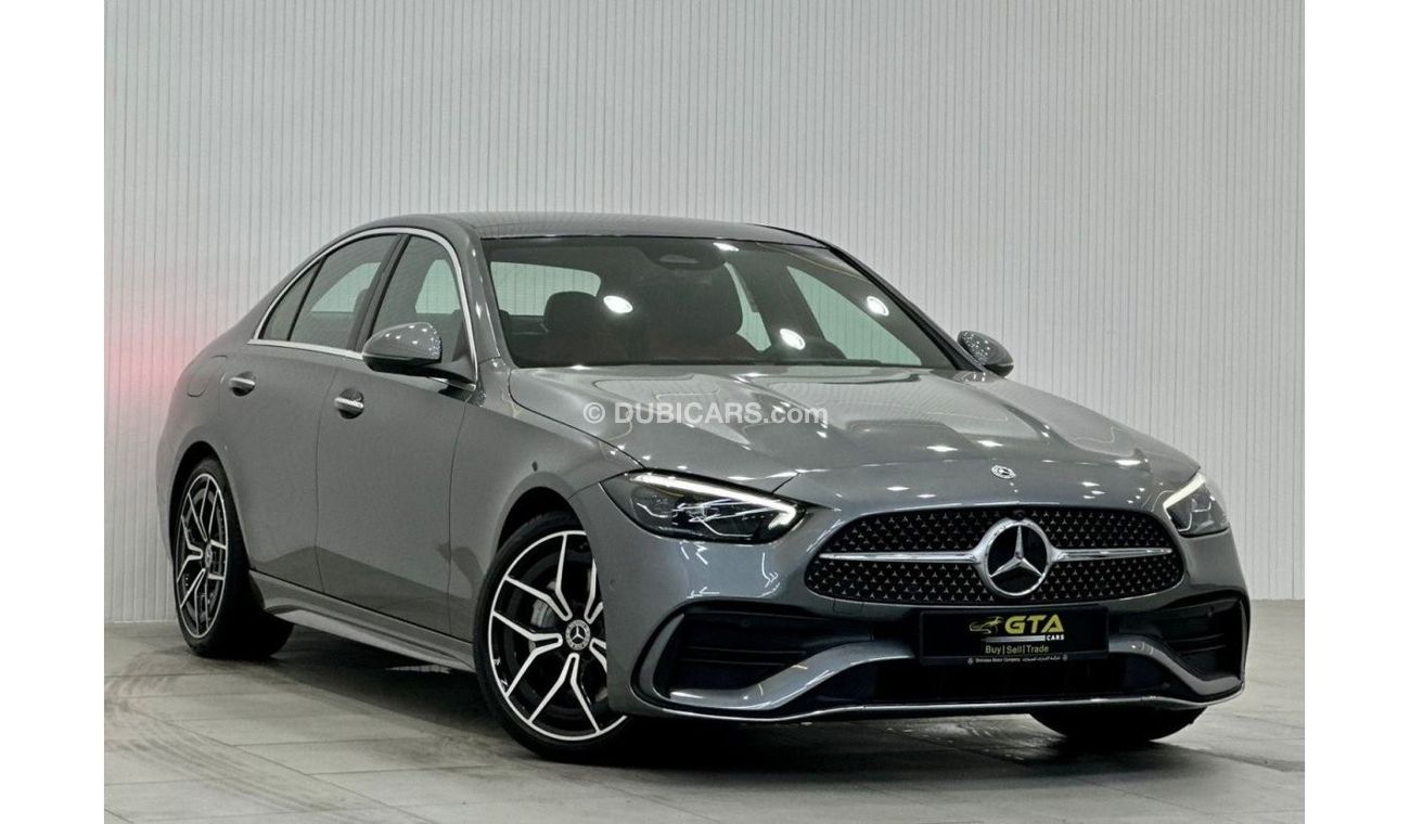 Mercedes-Benz C 200 2023 Mercedes-Benz C200 AMG Premium Plus, Mercedes Warranty 2028, Low Mileage, GCC