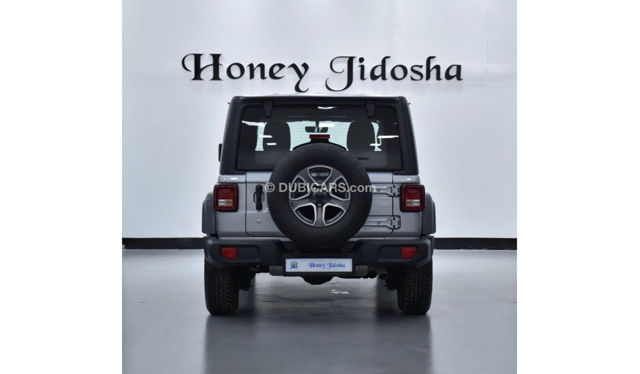 Jeep Wrangler EXCELLENT DEAL for our JEEP Wrangler Unlimited SPORT ( 2019 Model! ) in Grey Color! GCC Specs