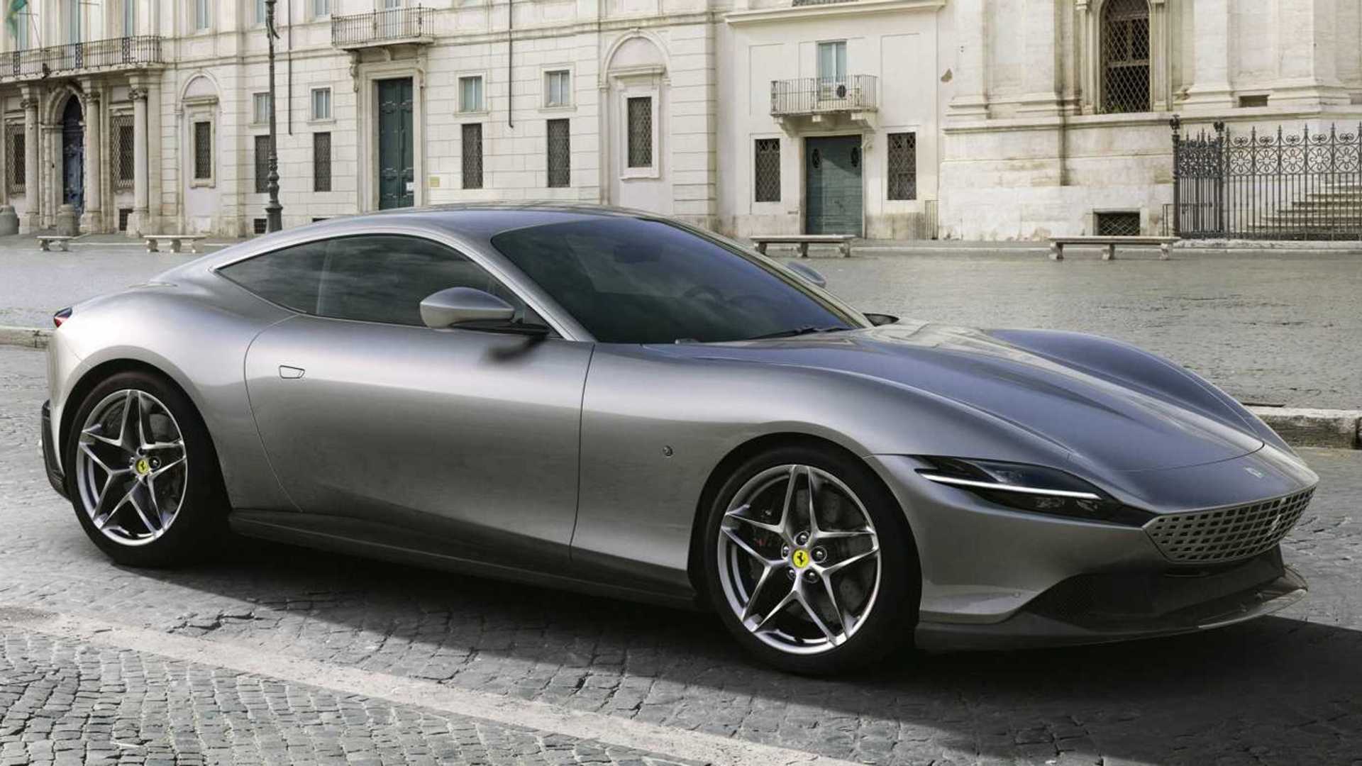 Ferrari Roma exterior - Front Right Angled