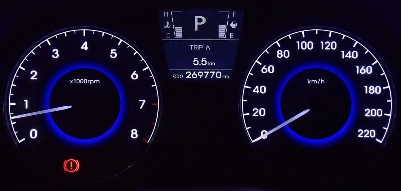 هيونداي أكسنت EXCELLENT DEAL for our Hyundai Accent 1.6L ( 2014 Model ) in Black Color GCC Specs